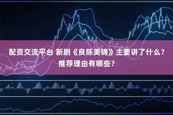 配资交流平台 新剧《良陈美锦》主要讲了什么？推荐理由有哪些？